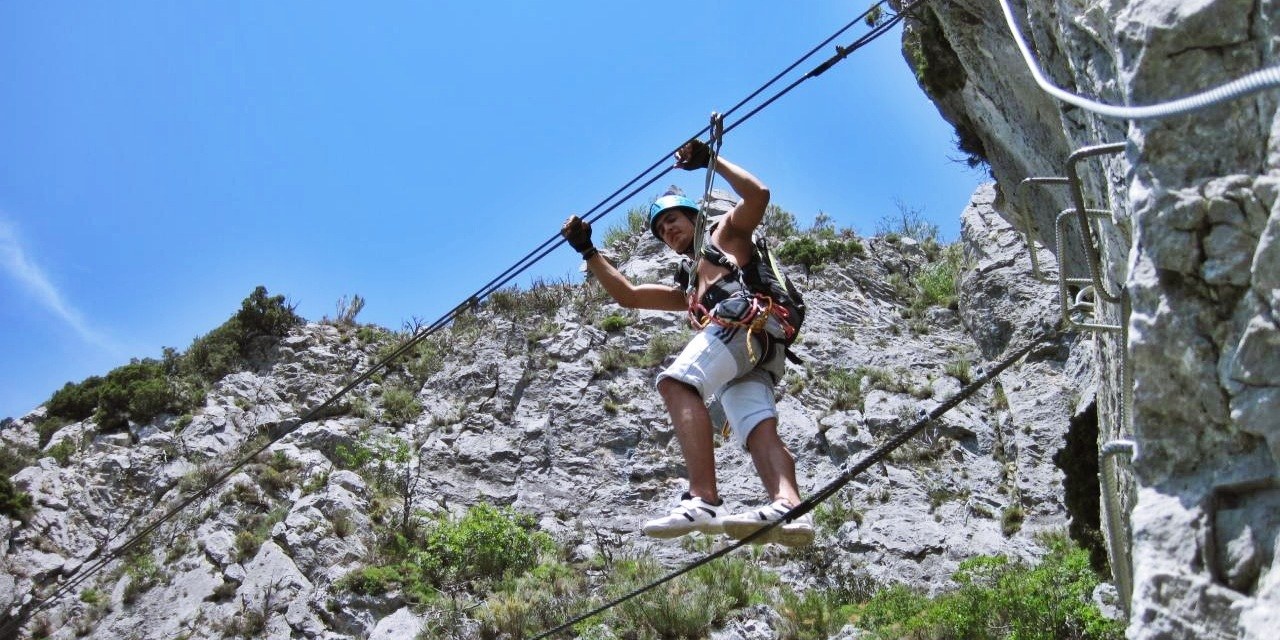 via ferrata la brigue